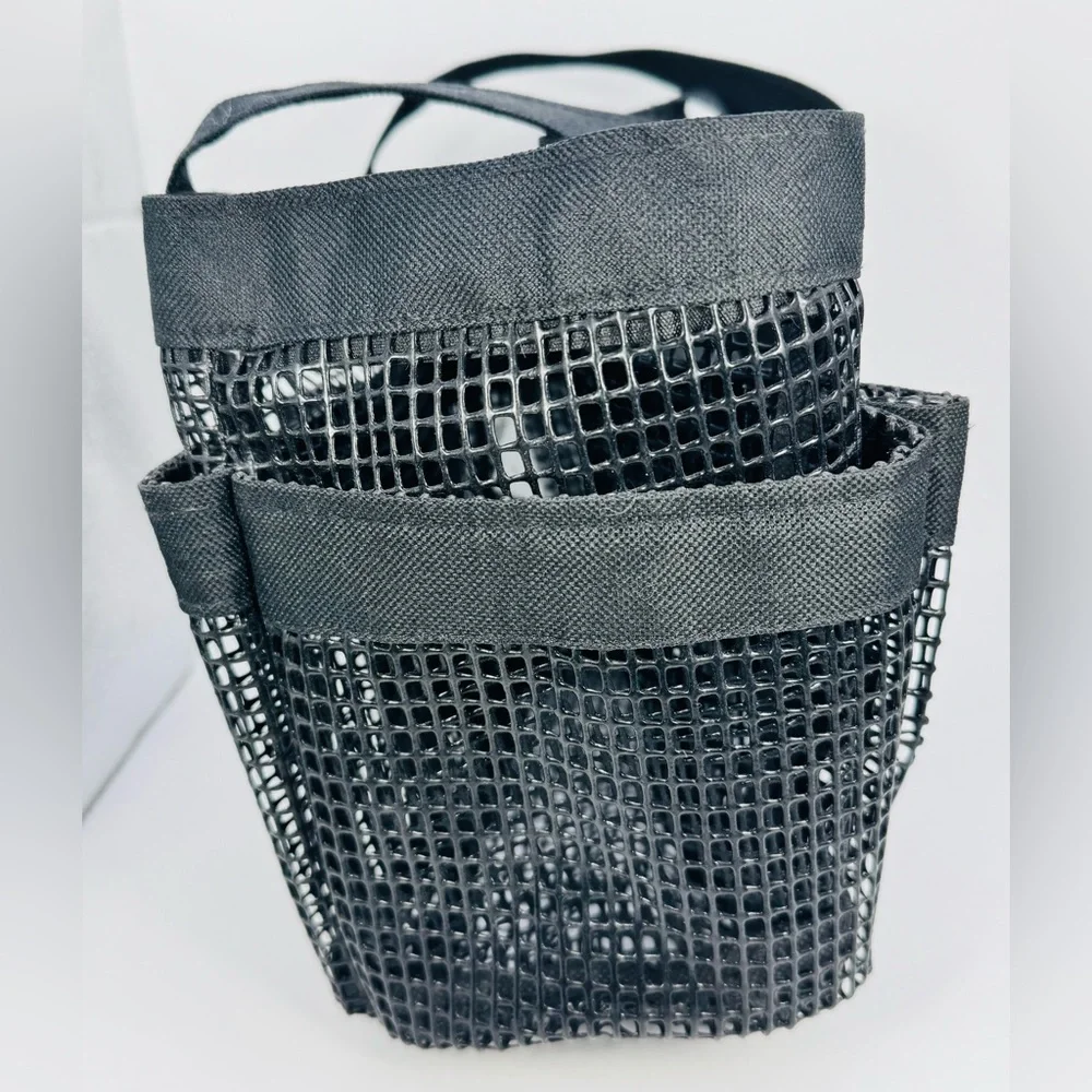 Creighton Blue Jays College Licensed Team Shower Caddy Plastic Mesh Black 14”